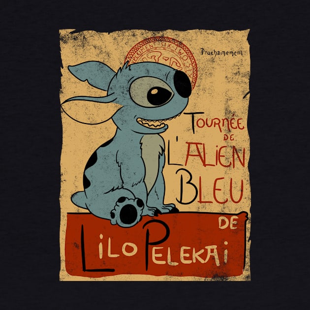 Tournee De L'Alien Bleu by LegendaryPhoenix